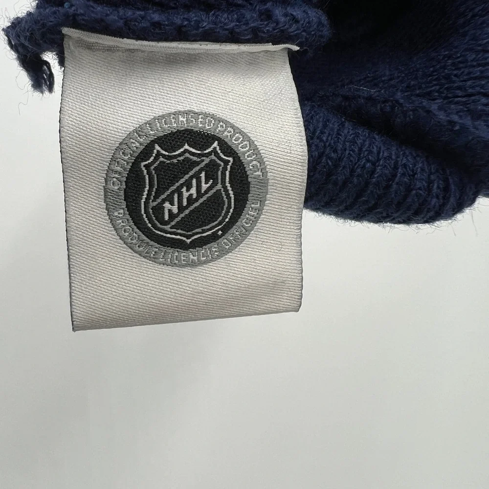 NHL St Louis Blues David Backes 42 Navy Blue Knit‎ Beanie Hat OSFM